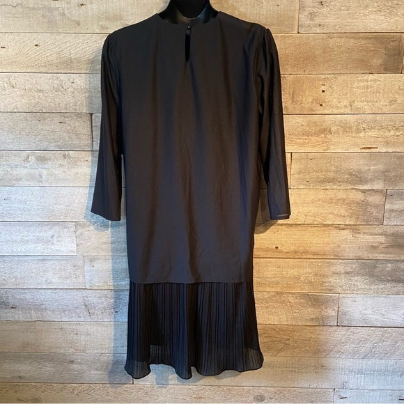 Vintage‎ David Bradley women's black dropped waist dress in size 22 - Picture 2 of 11